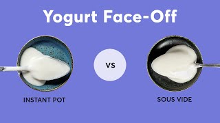 Yogurt FaceOff Instant Pot vs Sous Vide  Consumer Reports [upl. by Sophie]