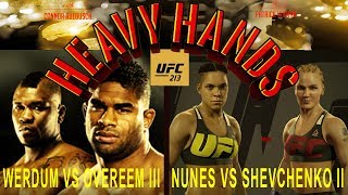 Getting Heated over Nunes vs Shevchenko 2 Heavy Hands 166 [upl. by Jew]