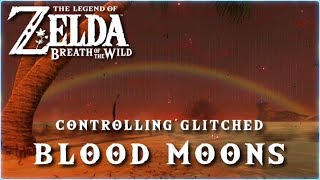 Breath of the Wild How to Cause amp Carry Glitched Blood Moons Wii U [upl. by Shull622]