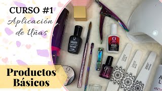 CLASE 1 MATERIALES Para UÑAS ACRÍLICAS  Curso de Uñas Acrílicas  PRINCIPIANTES [upl. by Odine]