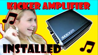 Installing A Kicker Amp [upl. by Tore]