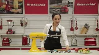 KitchenAid Spiralizer with Peel Core and Slice Attachment [upl. by Lowney]