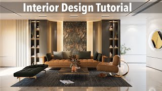 How To make Interiors in blender  Tutorial  Free Models [upl. by Ardnohsed375]