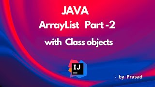 Java ArrayList  User Defined Objects in ArrayList with Example [upl. by Ambur]