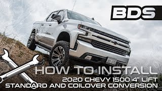 2019 Chevy 1500  4quot Lift  How to Install [upl. by Perceval]