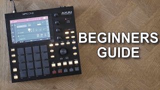 AKAI MPC ONE  How To Make Your First Beat [upl. by Grayson]