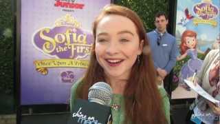 Sabrina Carpenter Talks quotSofia the Firstquot TV Series [upl. by Reta]