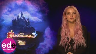 DESCENDANTS 3 Dove Cameron Emotionally Remembers Cameron Boyce [upl. by Enad]