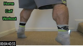 Intense 5 Minute At Home Calf Workout [upl. by Sairtemed]