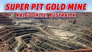 The Giant Holes Super Pit gold mine KalgoorlieAustralia Vendora [upl. by Orren]