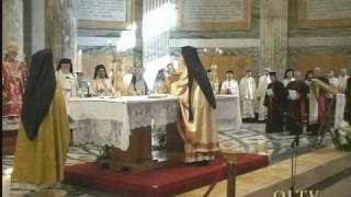 Melkite Patriarch Gregorios Divine Liturgy in Rome [upl. by Philina]