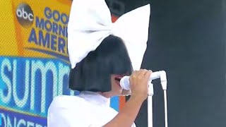 Sia  Unstoppable LIVE GMA Performance [upl. by Aneret]