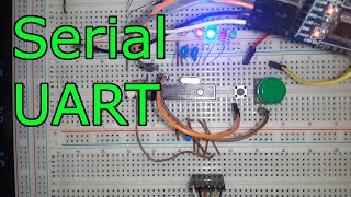 Serial UART 🔴 ATmega328P Programming 7 AVR microcontroller with Atmel Studio [upl. by Ikey]