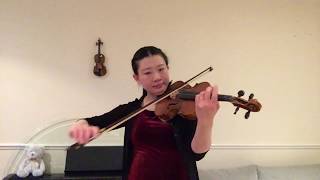 ABRSM Grade 4 Violin Exam 20202023 B3 Solveigs sang [upl. by Ettenig910]