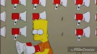 The Simpsons EP 16 Bart Testing Megaphones [upl. by Beore]