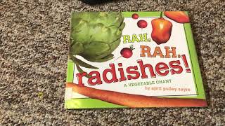 Read Aloud Rah Rah Radishes By April Pulley Sayre [upl. by Urien]