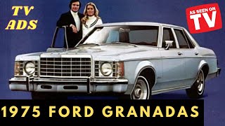 BLAST FROM THE PAST 🚘 1975 Ford Granada Commercial Ads [upl. by Eiuqram877]