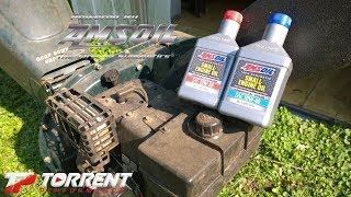 Amsoils Commercial Grade Small Engine Oil 10w30 and 10w40 Review [upl. by Nnahtebazile457]