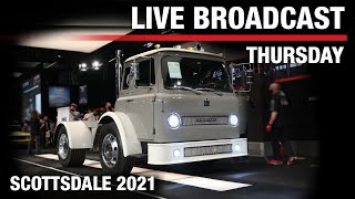 2021 SCOTTSDALE AUCTION BROADCAST  Thursday March 25 2021  BARRETTJACKSON [upl. by Anelaf]