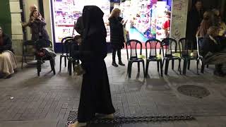 Penitentes llevando cadenas y cruces  Semana Santa  Procesión Diocesana Gandía 2018 [upl. by Adnaloj]