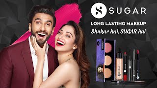 SUGARs New TV Commercial ft Ranveer amp Tamannaah  In Hindi  ShukarHaiSUGARHai  SUGAR Cosmetics [upl. by Behnken]