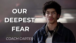 Coach Carter Our Deepest Fear  Inspirational Scene [upl. by Wolcott]