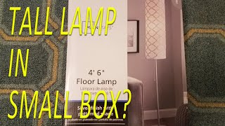 WALMART MAINSTAYS FLOOR LAMP REALLY [upl. by Stralka]