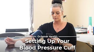 Setting Up Your Blood Pressure Cuff [upl. by Ardnuaet]