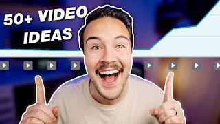 🔥 50 EASY YOUTUBE VIDEO IDEAS 🔥 That Will BLOW UP Your Channel [upl. by Nylorak]