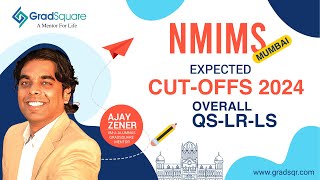 NMIMS MUMBAI Expected CutOffs 2024  Overall and QSLRLS [upl. by Tevis]