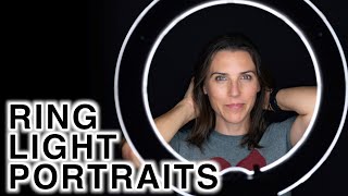 How to Use a Ring Light to Simplify Portrait amp Video Lighting [upl. by Kay]