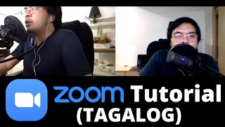 Zoom Tutorial For Beginners Online Class and Meetings  Tagalog [upl. by Eamanna]