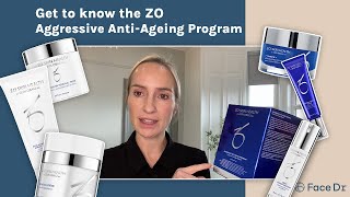 Aggressive AntiAgeing Program  ZO Skin Health  Dr Julia Reviews [upl. by Gregoor467]