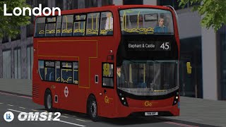 London Enviro 400 MMC Repaints amp First Drive  OMSI 2 [upl. by Cathyleen]