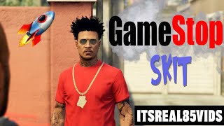 THE quotGAMESTOPquot 🚀 GTA 5 SKIT  BY ITSREAL85VIDS [upl. by Sadella]