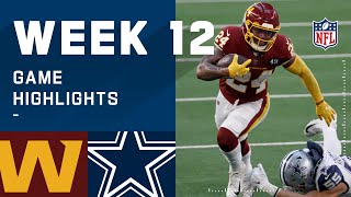 Washington Football Team vs Cowboys Week 12 Highlights  NFL 2020 [upl. by Horton6]