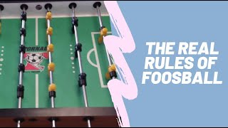 The REAL Rules of Foosball [upl. by Notxam328]