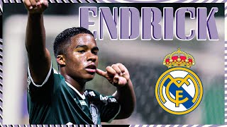 Endrick FUTURE REAL MADRID PLAYER [upl. by Nennahs516]