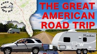 GREAT AMERICAN ROAD TRIP  RV trip from MIAMI to CHICAGO and back boondocking and exploring [upl. by Hecker]