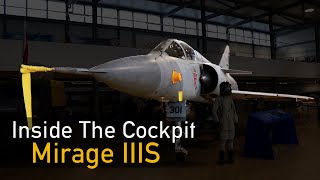 Dassault Mirage III  Inside The Cockpit [upl. by Jerrie]