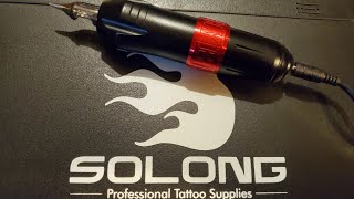 Solong Tattoo Kit Rotary Machine Pen [upl. by Udela69]