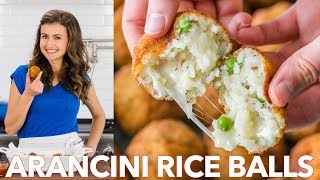 How To Make Arancini Rice Balls  Italian Classic Recipe [upl. by Sigismond397]