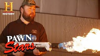 Pawn Stars Chumlee Gets Burned on a Big Gamble Season 16  History [upl. by Atinehs]