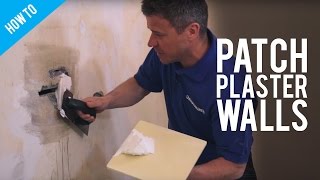 How to Patch Plaster Walls [upl. by Leah]