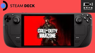 Steam Deck  COD Warzone Performance Review 2024 [upl. by Lecirg553]