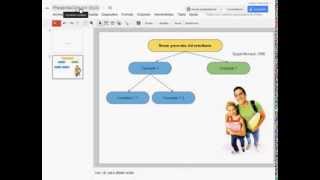 Construir un mapa conceptual con Google Drive [upl. by Lekcar457]