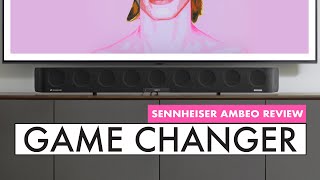 Best ALL IN ONE Home Theater SYSTEM Sennheiser AMBEO Sound Bar Review [upl. by Aydni]