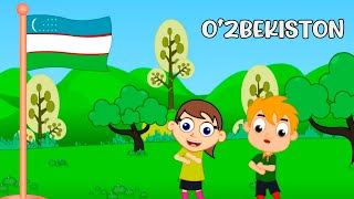 OZBEKISTON  УЗБЕКИСТАН  Детские песни  Болалар кушиклари  Bolalar musiqasi  Болалар учун 2021 [upl. by Ahsahtan]