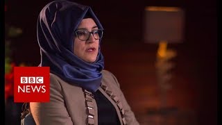 Jamal Khashoggis fiancee on his murder  BBC News [upl. by Calabrese]