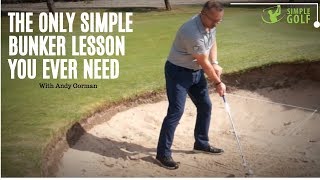 The Only Simple Simple Bunker Lesson You Need [upl. by Lledraw]